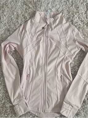 lululemon athletica Pale Pink Zip-Up Utility Jacket